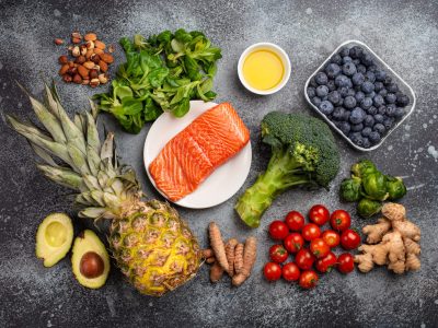 alimentos anti-inflamatórios anti-oxidantes emagrecimento